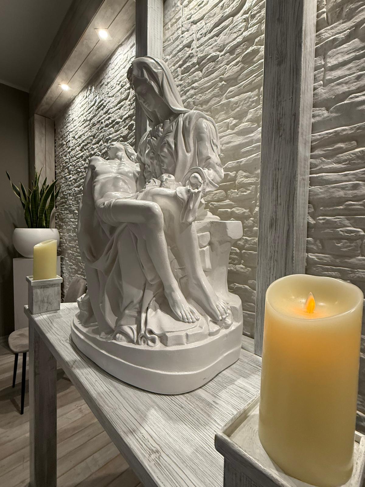 Camera ardente - Statua